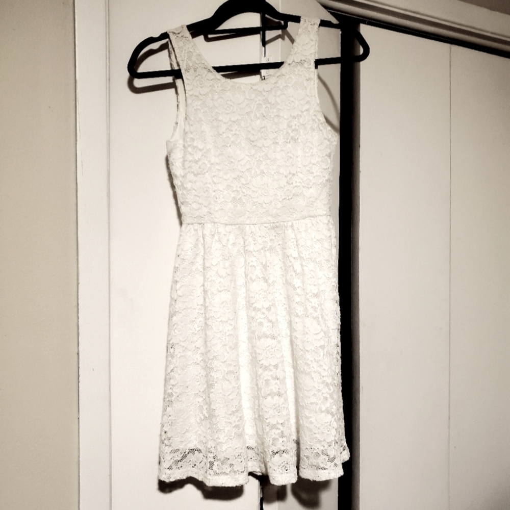 White Lace Dress